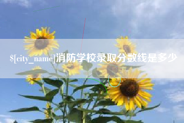 武夷山消防学校录取分数线是多少