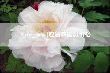 武夷山应急救援员价格