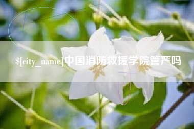 武夷山中国消防救援学院管严吗