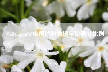武夷山中国消防救援学院男女比例