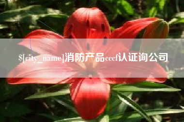 武夷山消防产品cccf认证询公司