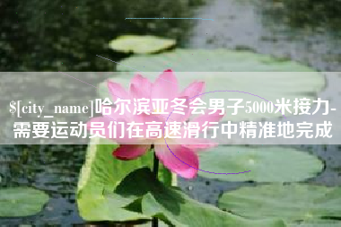 武夷山哈尔滨亚冬会男子5000米接力-需要运动员们在高速滑行中精准地完成