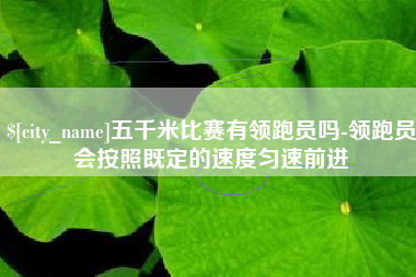 武夷山五千米比赛有领跑员吗-领跑员会按照既定的速度匀速前进