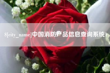 武夷山中国消防产品信息查询系统1