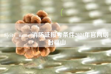 武夷山消防证报考条件2024年官网烟台福山